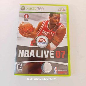 EA Sports NBA Live 07 - NBA For XBOX 360 - Rated E For Everyone